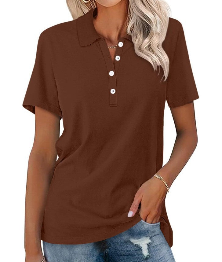 Julia™ - Hengittävä Polo-paita, jossa on Tyylikäs Ulkonäkö
