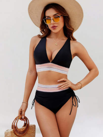 Cleo™ | Bikini-setti, jossa on vatsakontrolli ja korkea vyötärö