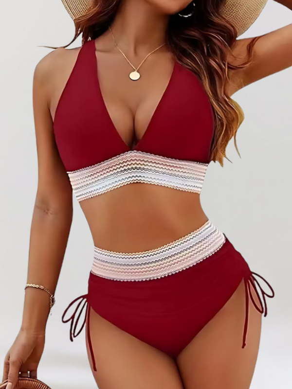 Cleo™ | Bikini-setti, jossa on vatsakontrolli ja korkea vyötärö