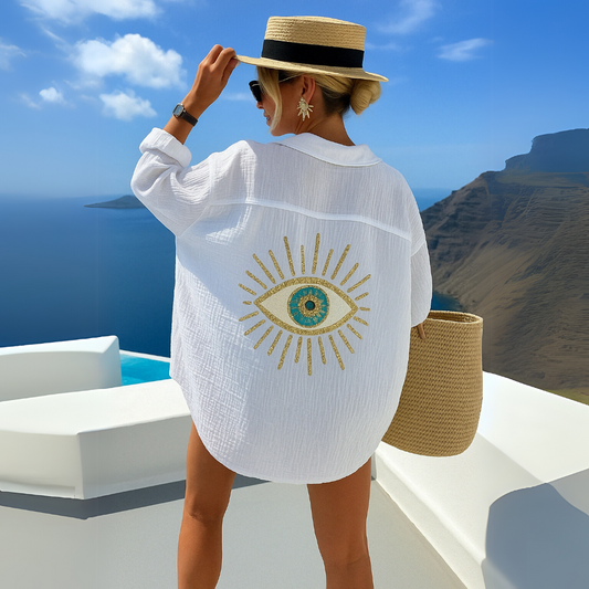 Annah™ | Ibiza-tyylinen rento paita