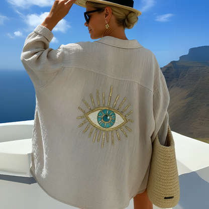 Annah™ | Ibiza-tyylinen rento paita