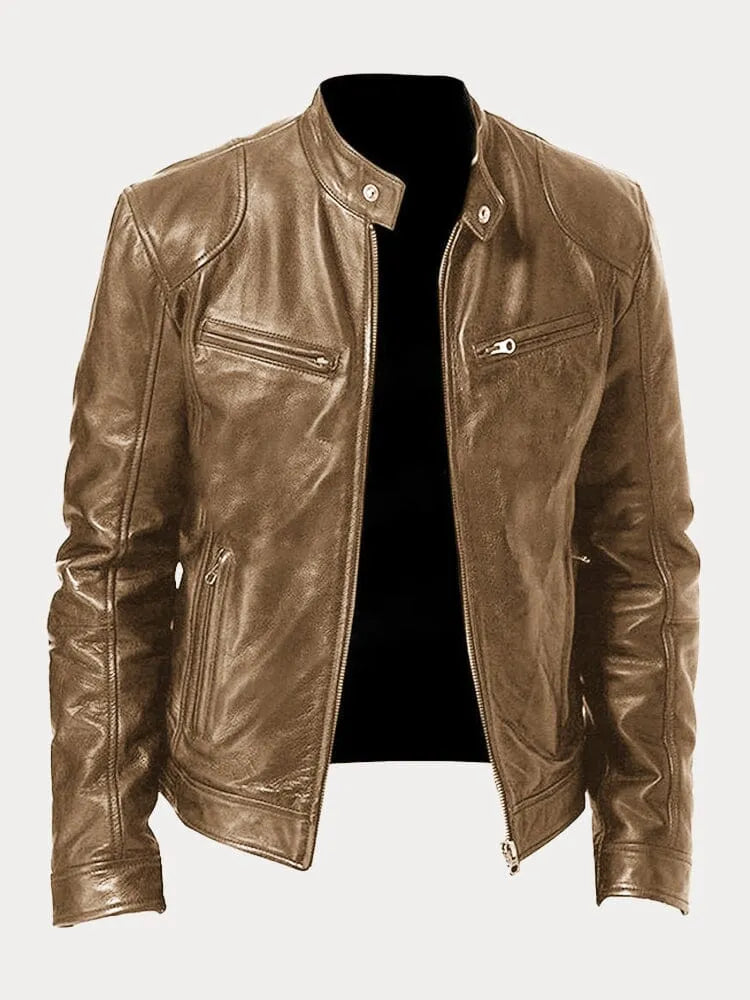 Hersta™ | Premium Rento Nahkatakki